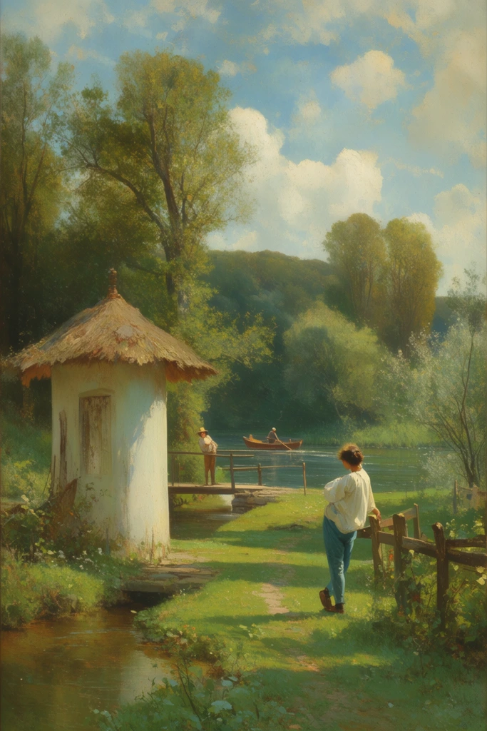 Romantic Academic Realism style AI image example 2