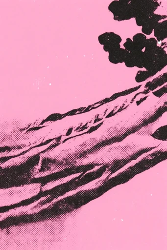 Gritty Neon Pop-Retro style AI image example 2