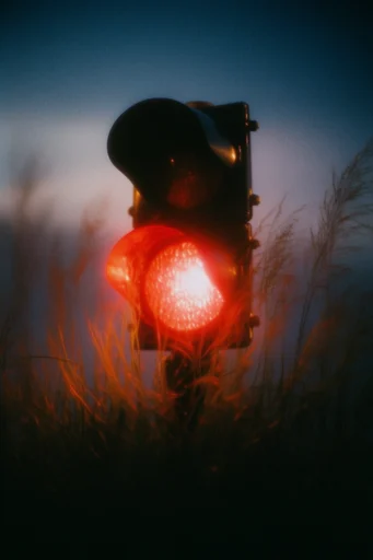 Luminous Nocturnal Nostalgia style reference image — deep twilight blue