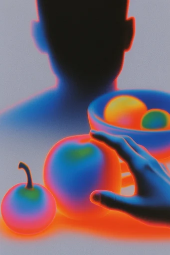 Surreal Thermal Hallucination style reference image — thermal imaging gradient