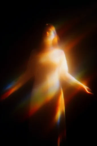 Ethereal Prismatic Luminescence moodboard — generate AI images in this style
