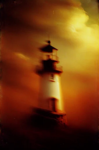 Amber Haze Nocturne style reference image — pictorialism