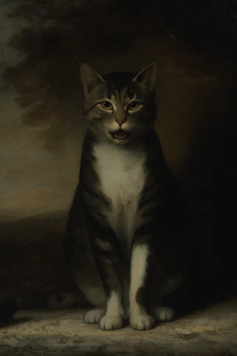 Tenebrous Baroque Melancholia style reference image — melancholic romanticism