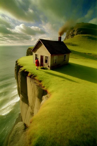 Graphic Kinetic Surrealism style AI image example 4
