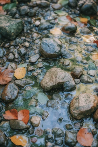 Organic Earth Coastal style reference image — tactile organic textures