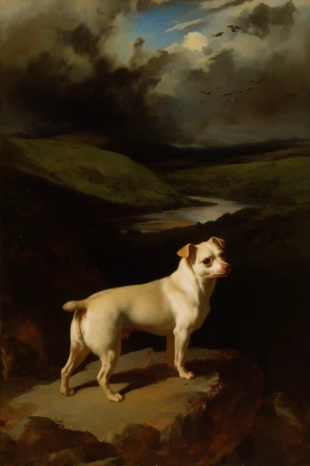 Romantic Academic Realism style reference image — chiaroscuro lighting