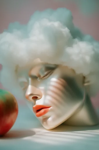 Ethereal Cybernetic Surrealism style reference image — ethereal surrealism