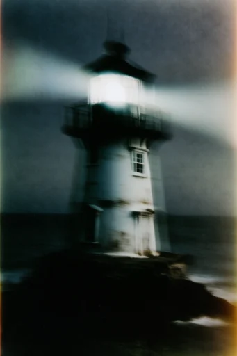 Kinetic Nostalgic Haze style reference image — shutter drag