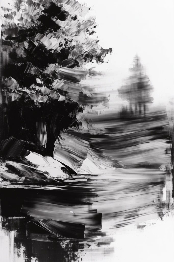 Ethereal Motion Decay style AI image example 2