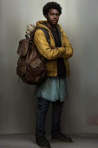Gritty Atmospheric Concept style reference image — tactical utilitarian design