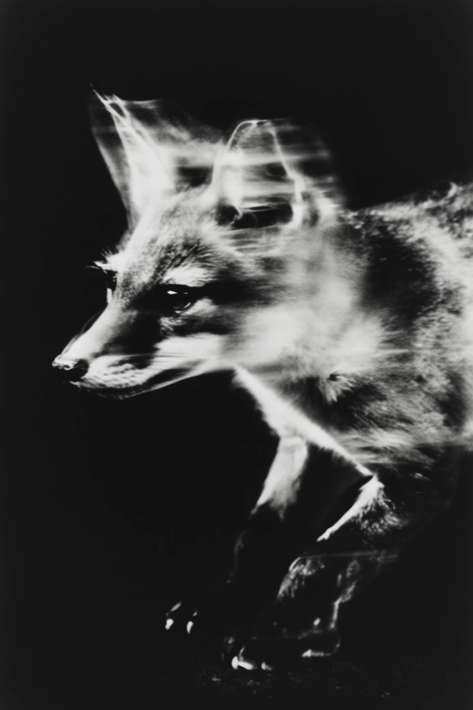 Kinetic Noir Abstraction style AI image example 3
