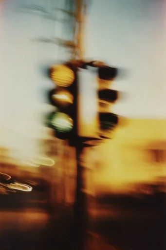 Kinetic Nocturnal Impressionism style reference image — long exposure motion blur