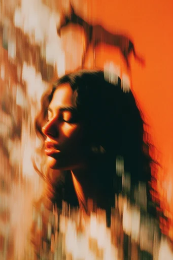 Kinetic Amber Dreamscape moodboard — generate AI images in this style
