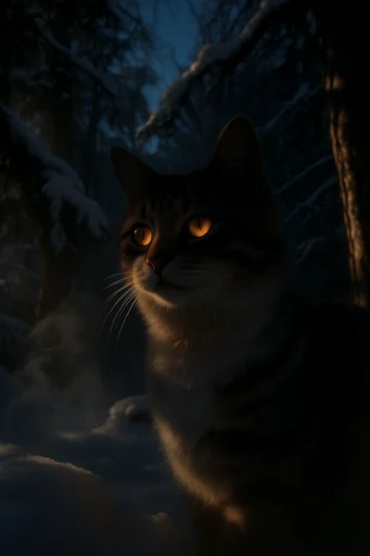 Cinematic Chiaroscuro Nocturne style reference image — shallow depth of field