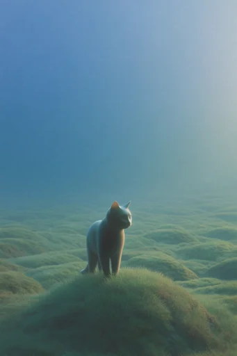 Surreal Liminal Biomorphism style reference image — isolated subject