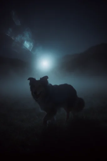 Cinematic Cyan Noir style reference image — liminal space