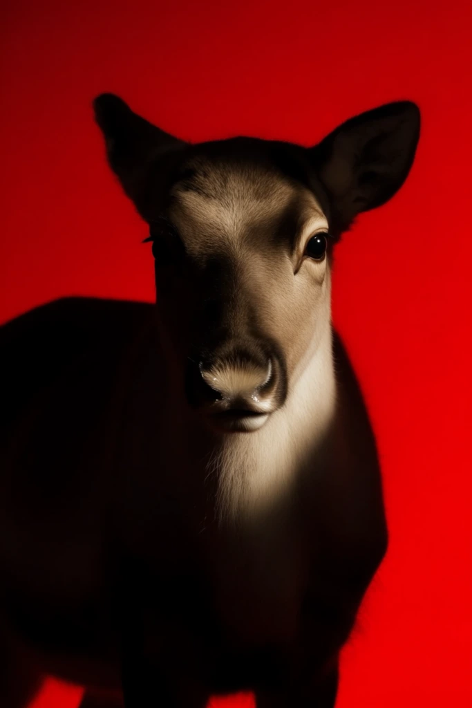 Graphic Chiaroscuro Noir style AI image example 3