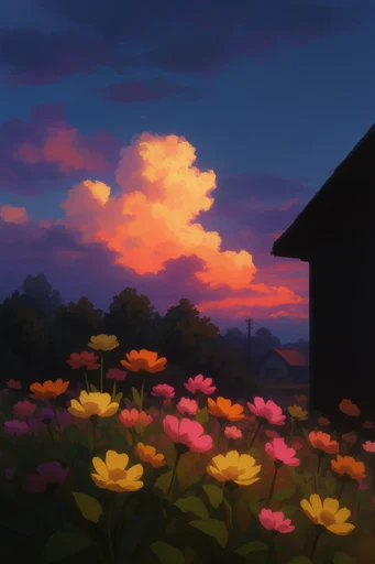 Luminous Twilight Dreamscapes style reference image — cinematic atmospheric lighting
