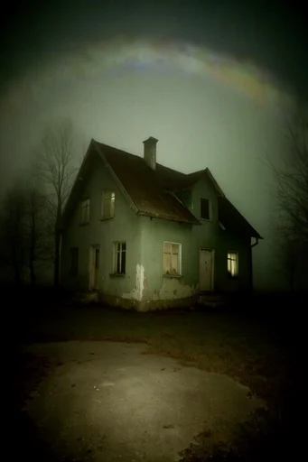 Misty Liminal Desolation style AI image example 4