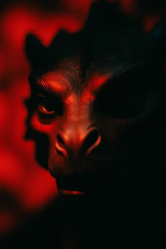 Crimson Analog Noir style reference image — soft focus portraiture