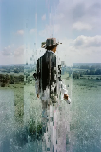 Surreal Digital Pastoral moodboard — generate AI images in this style