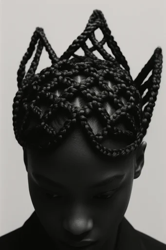 Sculptural Monochrome Minimalism style reference image — high-contrast monochrome photography