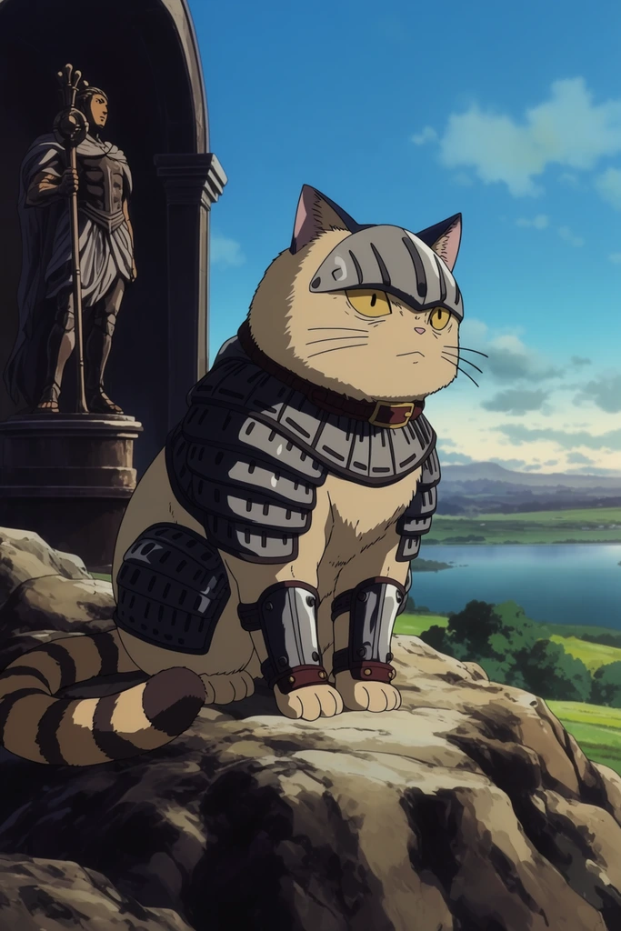 Classic Cel Animation style AI image example 3