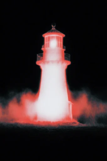 Spectral Thermal Noir style reference image — spectral distortion
