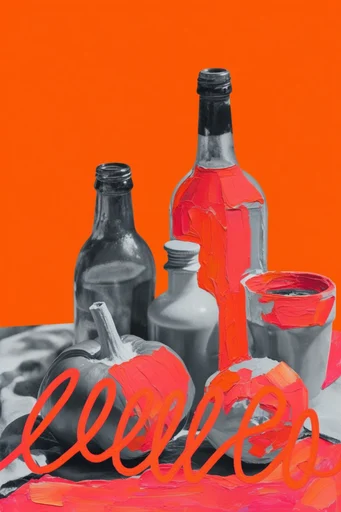 Vibrant Mixed-Media Collage style reference image — high-contrast photography