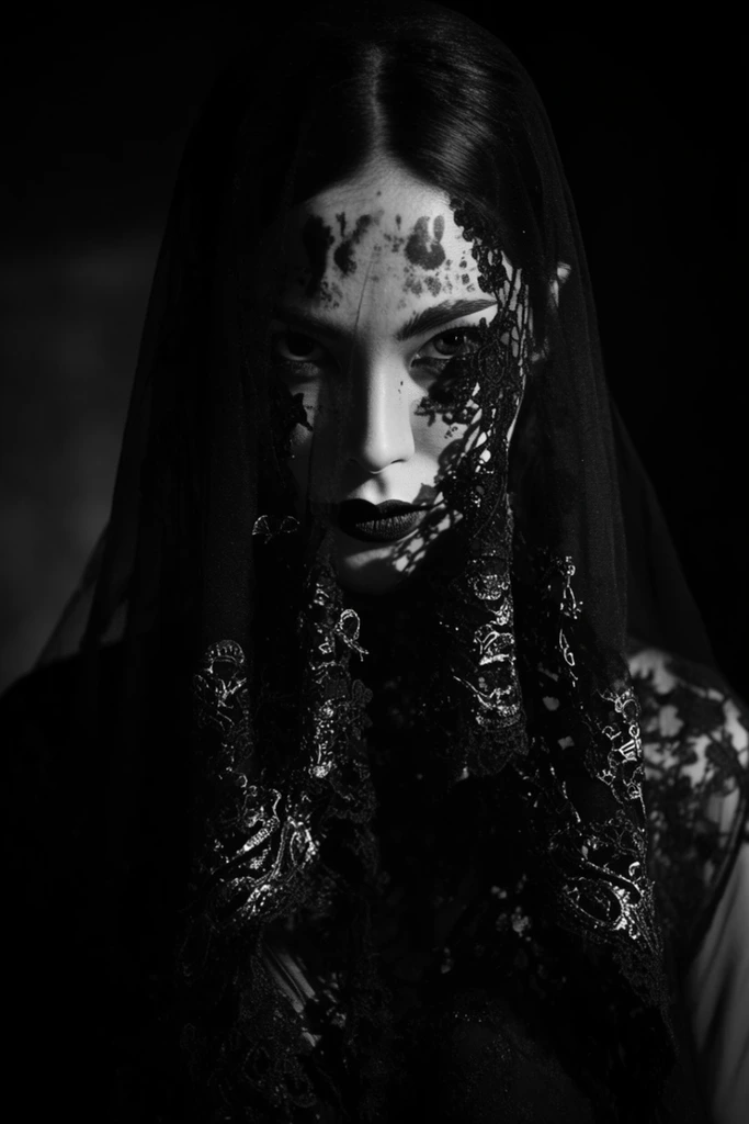 Ethereal Gothic Noir style AI image example 1