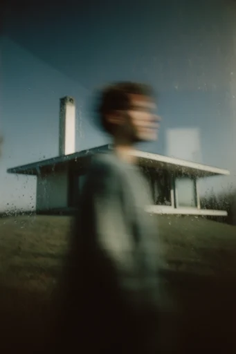 Cinematic Obscured Melancholy style reference image — shallow depth of field