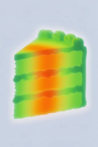 Luminous Thermal Diffusion style reference image — diffused light bleed