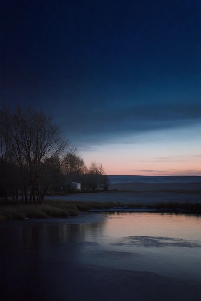 Moody Ethereal Minimalism style AI image example 2