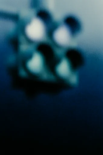 Spectral Cobalt Nocturne style reference image — monochromatic cobalt palette