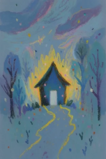 Ethereal Neon Fauvism style AI image example 4