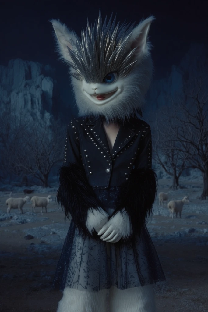 Nocturnal Ethereal Gothic style AI image example 3