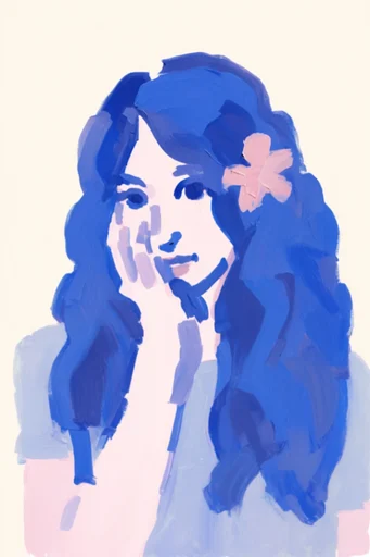 Textured Fauvist Minimalism style reference image — neo-fauvism