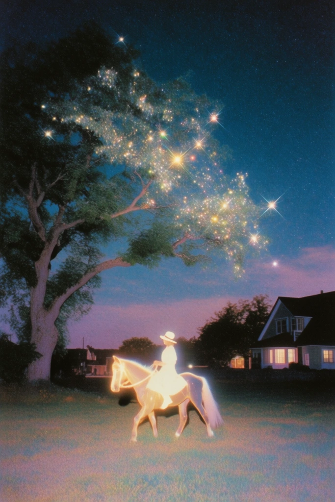 Ethereal Nocturnal Dreamscape style AI image example 2