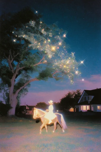 Ethereal Nocturnal Dreamscape style AI image example 2