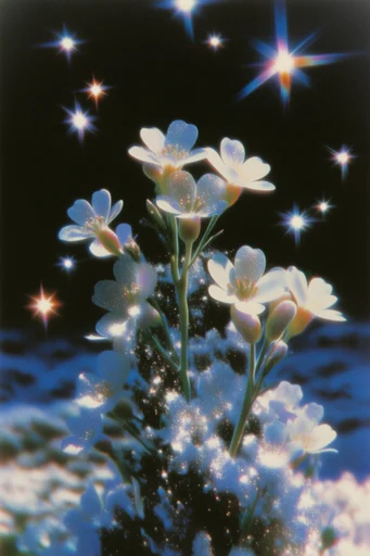 Celestial Analog Dreamscape style reference image — mystical nocturnal atmosphere