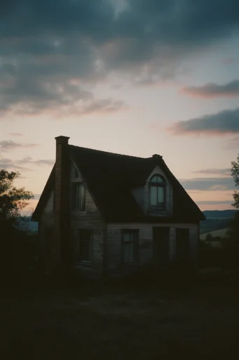 Analog Twilight Solitude style AI image example 4
