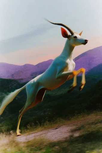 Chromatic Gorpcore Surrealism style AI image example 3