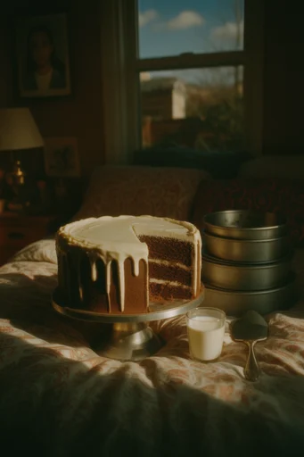 Cinematic Golden Chiaroscuro style reference image — soft focus