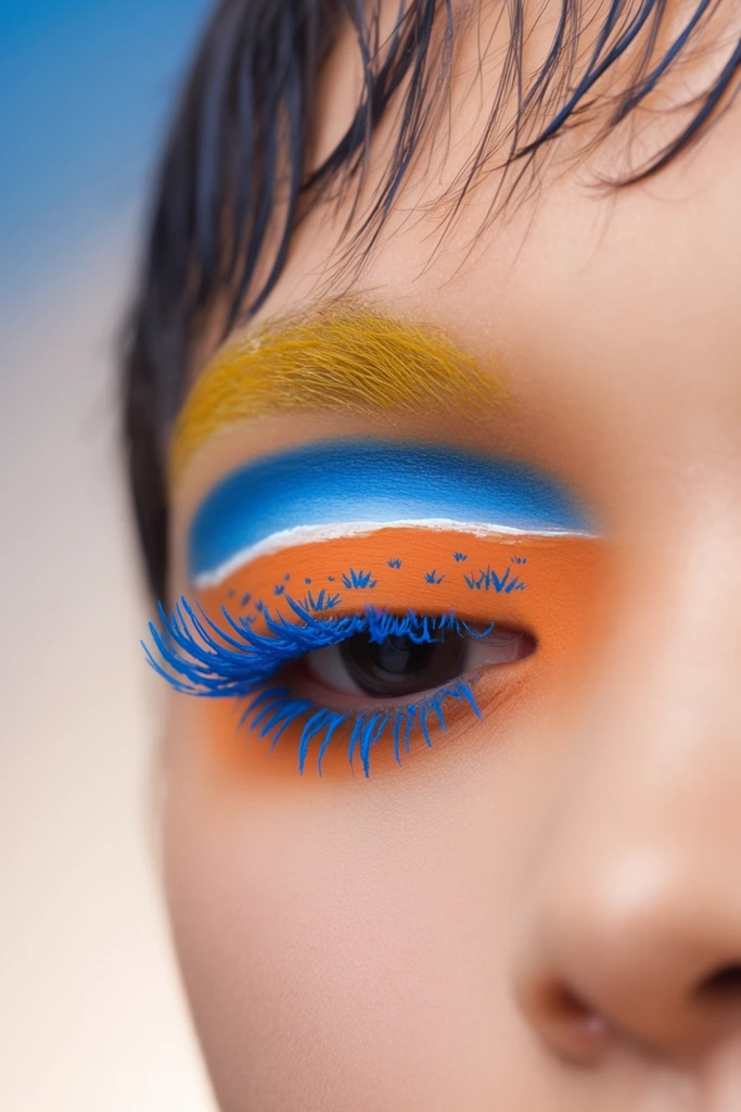 Surrealist Editorial Beauty style AI image example 2