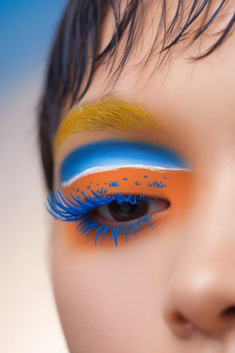 Surrealist Editorial Beauty style AI image example 2