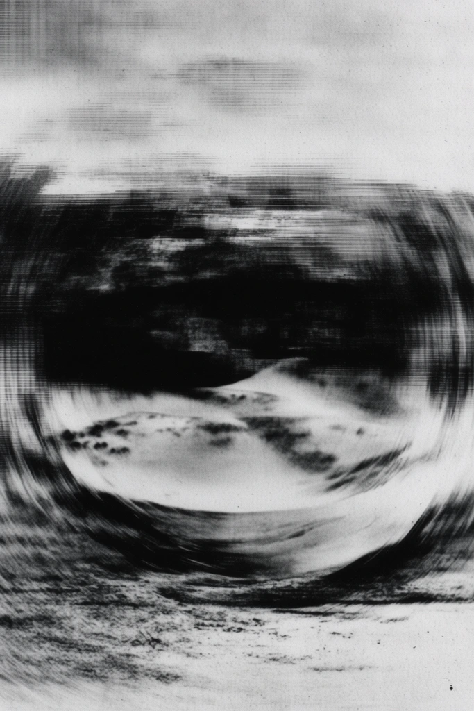 Analog Surveillance Noir style AI image example 2