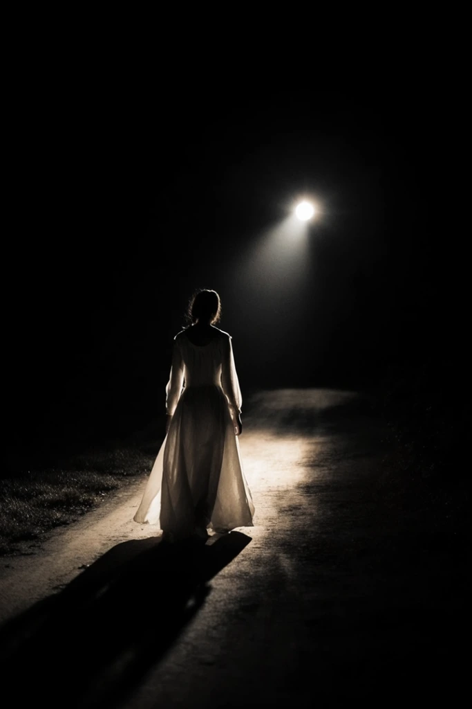 Cinematic Chiaroscuro Noir style AI image example 2
