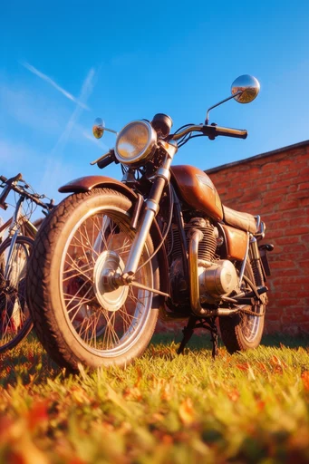 Dynamic Wide-Angle Realism style reference image — extreme low angle shot