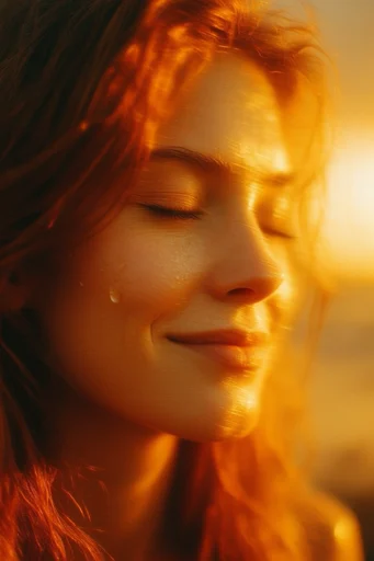 Luminous Gilded Dreamscape style reference image — cinematic soft focus
