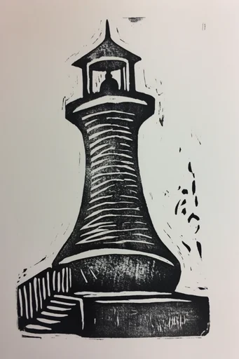 Acid Relief Printmaking style reference image — gritty zine aesthetic